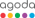 Logo of agoda featuring a modern design with bold letters in blue and green colors on a white background.